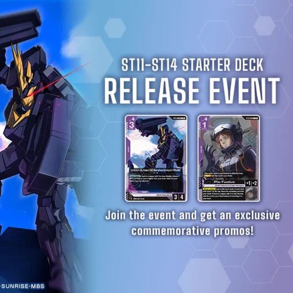 Gundam TCG - Starter Deck ST11-ST14 26/09/26