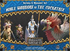 Massive Darkness: Heroes & Monster Set – Noble Warriors vs The Cockatrix