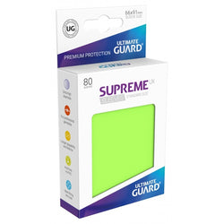 Ultimate Guard Supreme Sleeves Light Green (80)